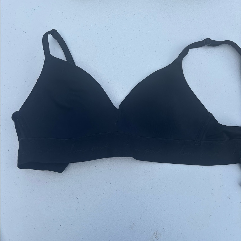 Women's Black Bralette PINK